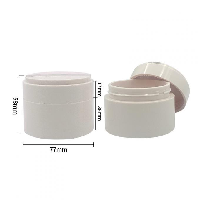 Volume 100ml Cosmetic Packaging Jar for Simple Product Protection 1