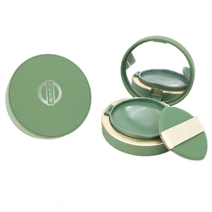 Transparent Snap Closure Empty Cushion Foundation Case for 15g Compact Powder Skin Care Items 2