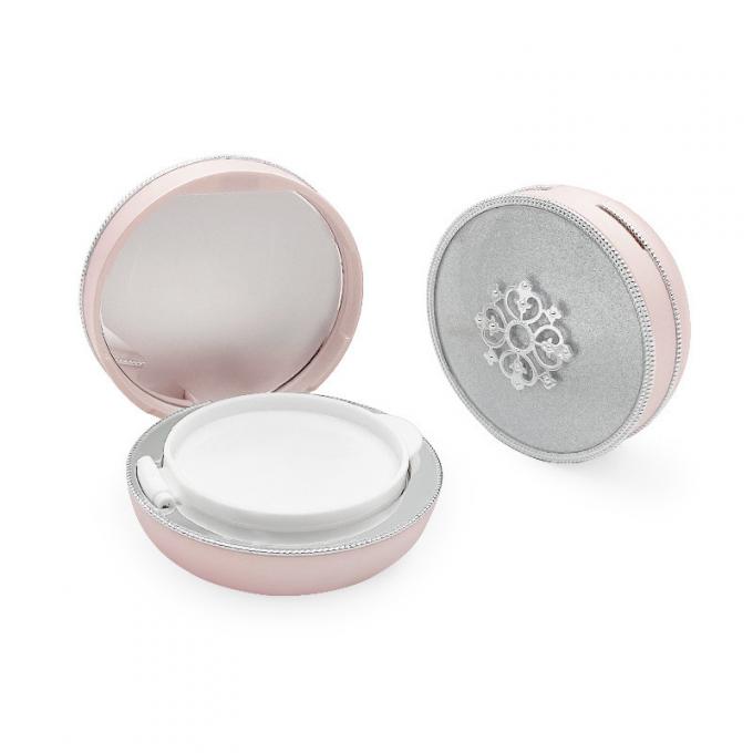 Round Cosmetic Packaging Case for Travel with Light to Medium Coverage 3