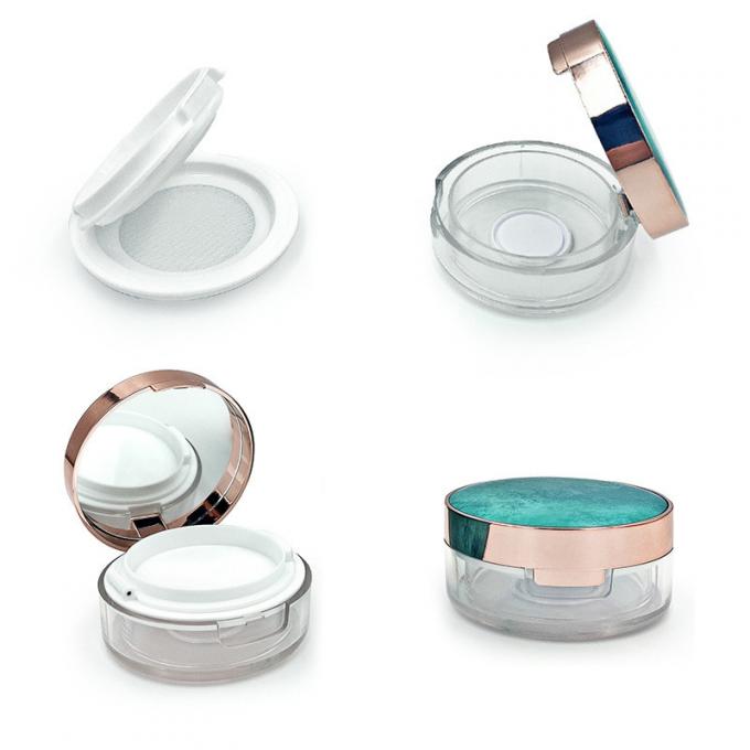 Customizable Transparent Recyclable Loose Powder Case with Logo - Mini Size for Compact Powder 3