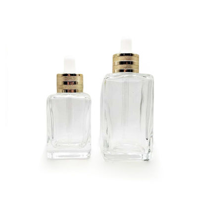 Exquisite 30ml 50ml Empty Essential Oil Bottles  Glass Cosmetic Dropper Bottle