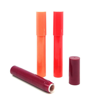 ABS Material Lip Stick Cosmetic Pen Packaging 3g Elongated Design